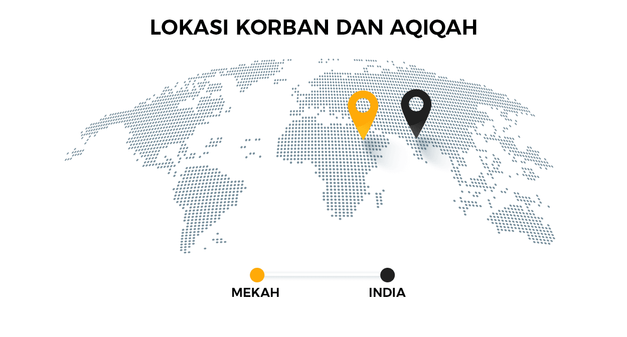 Peta lokasi korban